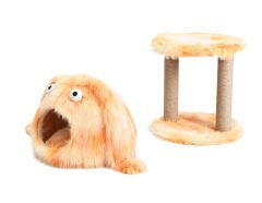 PETLUXE MONSTER KEDİ AĞACI 4 IN 1