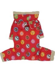 Pawstar Kırmızı Animals Köpek Montu – Sıcak Tutucu, Şık, Büyük Irklar İçin