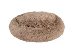 Peggy Pofuduk Kahverengi/Vizon Kedi ve Köpekler için Yatak – Kaydırmaz Tabanlı, Anti-Stres Tasarım