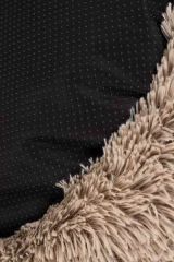 Peggy Pofuduk Kahverengi/Vizon Kedi ve Köpekler için Yatak – Kaydırmaz Tabanlı, Anti-Stres Tasarım