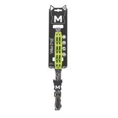 M-PETS URBAN STYLE FREESTYLE BLACK/WHİTE ŞOK EMİCİ GEZDİRME TASMA (M)