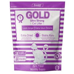Gold Ultra Strong Süper Emici Silika Kedi Kumu 3.8 L