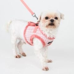 PUPPIA OSCAR HARNESS B/ID.PINK/L