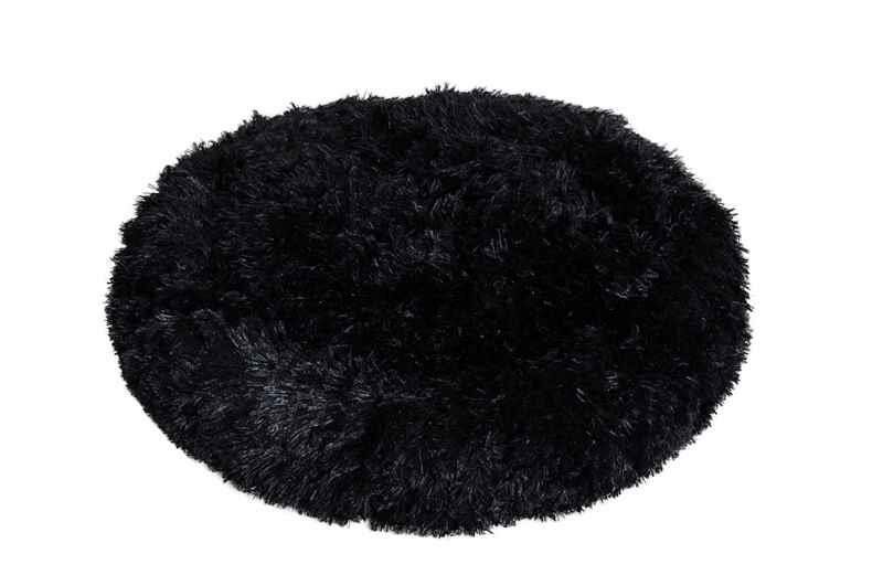 Peggy Pofuduk Antrasit Kedi ve Köpek Yatağı – Kaydırmaz Tabanlı, Anti-Stres Tasarım