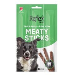 REFLEX PLUS ÖRDEK VE KAZ ETLİ ÇUBUK YETİŞKİN KÖPEK ÖDÜL MAMASI 3*11 G