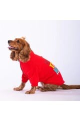 Pawstar Red Monster Köpek Montu (İçi Sıcak Astar, Rahat Kalıp)