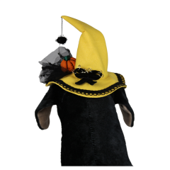 HALLOWEEN CADI ŞAPKASI SARI  MEDIUM
