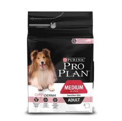 OptiDerma Medium Adult Somonlu Yetişkin Köpek Maması 3Kg