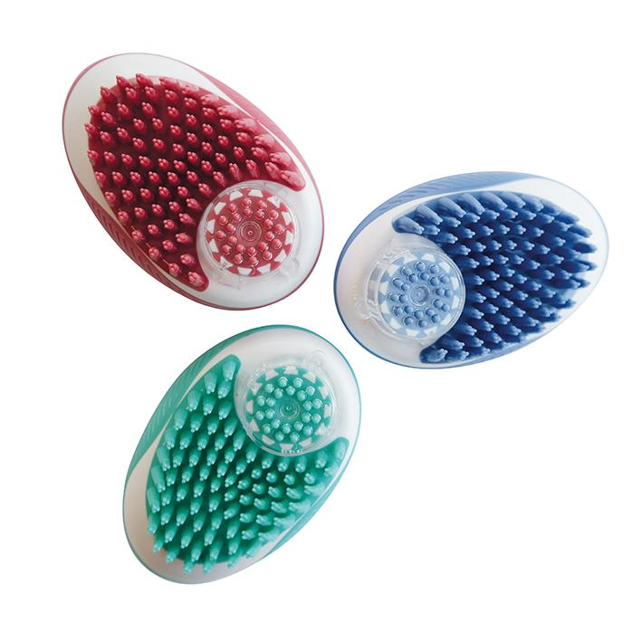 M-Pets Rubeaz Şampuan Hazneli Yıkama ve Masaj Fırçası – Yıkama ve Masaj Bir Arada