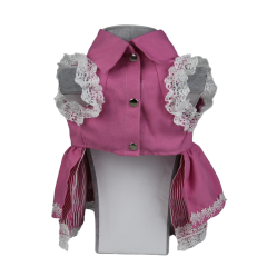 Halloween Cadı Köpek Elbisesi – Pembe (Medium)