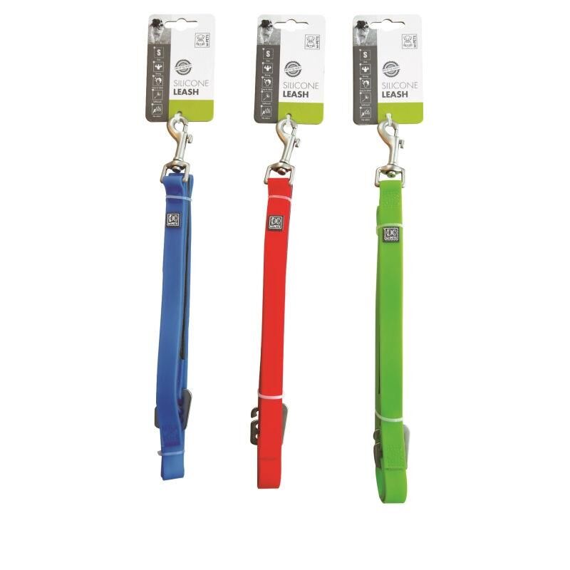 M-Pets Silikon Köpek Gezdirme Tasması – Yansıtıcı, Hava Koşullarına Dayanıklı