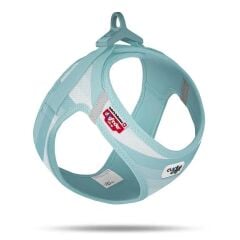 Curli Yelek Köpek Göğüs Tasması – Air-Mesh Aqua (3XS)