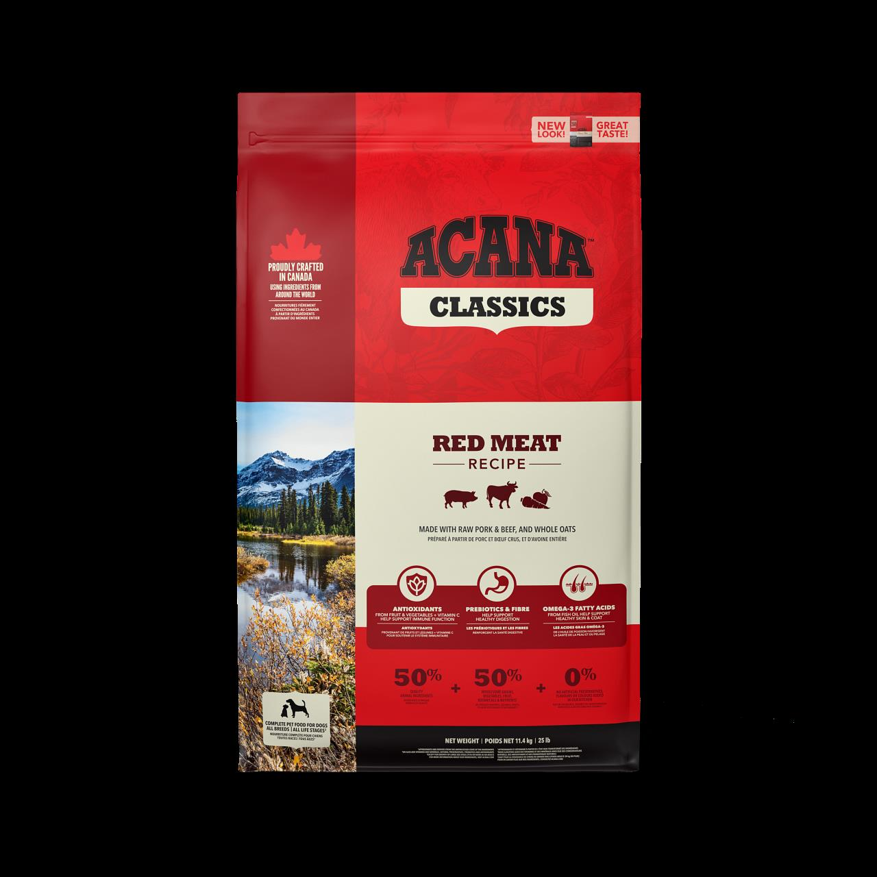 Classic Red All Ages&All Breeds Dog Food Tüm Irklar ve Yaşam Evreleri için Köpek Maması 11,4 Kg