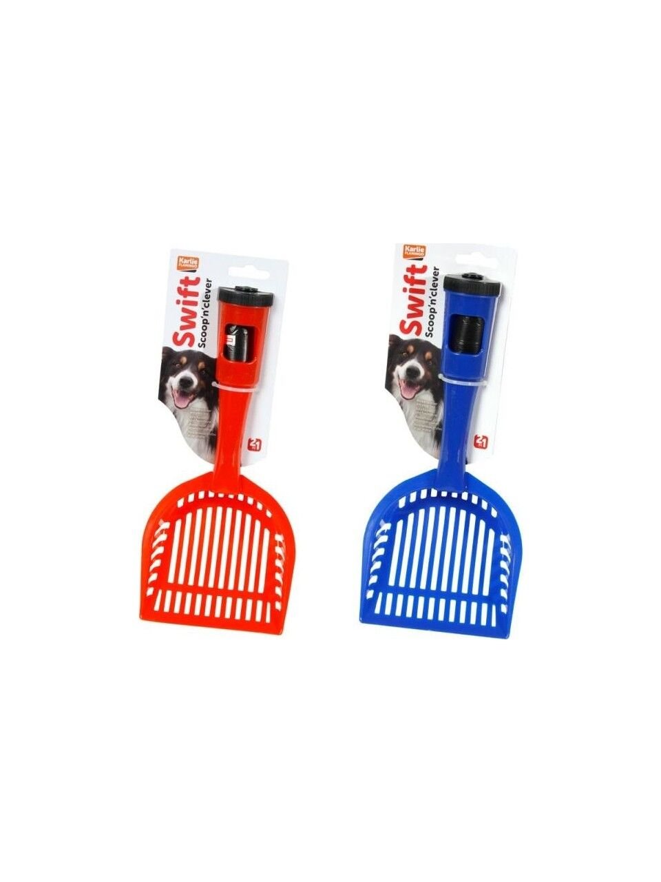 Karlie Swifty Scoop 2’si 1 Arada Poşet Bölmeli Dışkı Toplayıcı