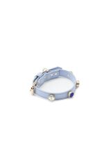 SWAROVSKİ AÇIK MAVİ BOYUN TASMASI XSMALL