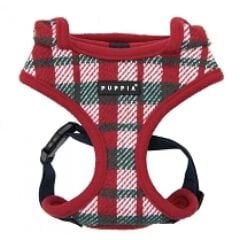 PUPPIA FESTIVE HARNESS A/RED/XL KÖPEK GÖĞÜS TASMASI XLARGE