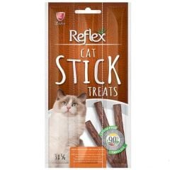 Tavuklu ve Ördek Etli Tahılsız Kedi Ödül Çubuğu 15gr (3'lü)