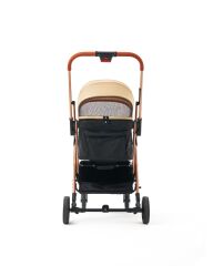 Zampa Nola Kedi ve Köpek Arabası – Köpek Puseti – Haki – 15 kg Taşıma Kapasiteli – 51×85×101 cm