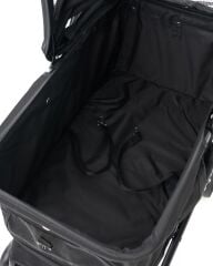 Zampa Flux Kedi ve Köpek Arabası – Köpek Puseti – Siyah – 15 kg Taşıma Kapasiteli – 45×63×93 cm