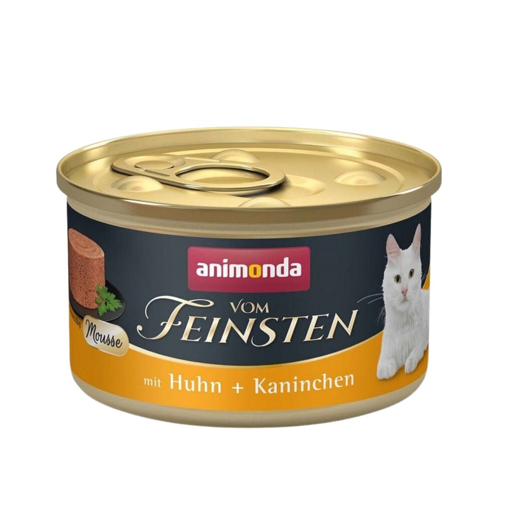 Animonda Vom Feinsten Tavuklu ve Tavşanlı Yetişkin Kedi Konservesi 85g