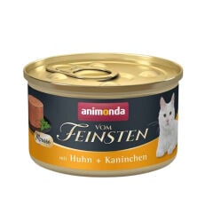 Animonda Vom Feinsten Tavuklu ve Tavşanlı Yetişkin Kedi Konservesi 85g