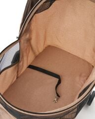 Zampa Aero Kedi ve Köpek Arabası – Köpek Puseti – Kahverengi – 10 kg Taşıma Kapasiteli – 42×69×96 cm