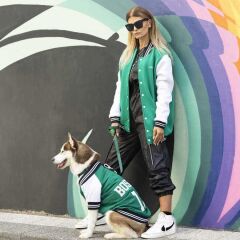 Lindodogs College Boston Köpek Sweatshirt