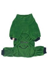 Pawstar Dark Green Smile Köpek Tulum