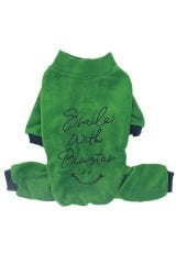 Pawstar Dark Green Smile Köpek Tulum