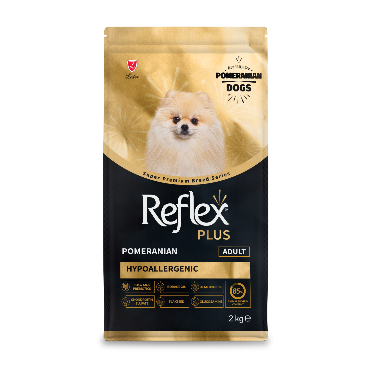 REFLEX PLUS POMERANİAN YETİŞKİN KÖPEK MAMASI 2 KG