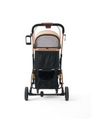 Zampa Mode Kedi ve Köpek Arabası – Köpek Puseti – Haki – 20 kg Taşıma Kapasiteli – 52×65×100 cm