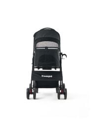 Zampa Pure Kedi ve Köpek Arabası – Köpek Puseti – Siyah – 15 kg Taşıma Kapasiteli – 50×67×99 cm