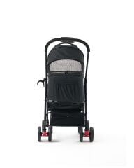 Zampa Pure Kedi ve Köpek Arabası – Köpek Puseti – Siyah – 15 kg Taşıma Kapasiteli – 50×67×99 cm