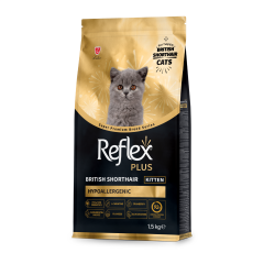 REFLEX PLUS BRİTİSH SHORTHAİR YAVRU KEDİ MAMASI 1.5 KG