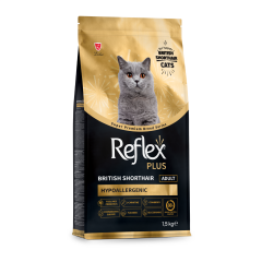 REFLEX PLUS BRİTİSH SHORTHAİR YETİŞKİN KEDİ MAMASI 1.5 KG