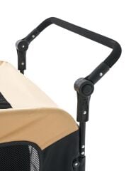 Zampa Sano Kedi ve Köpek Arabası – Köpek Puseti – Haki – 20 kg Taşıma Kapasiteli – 78×96×105 cm