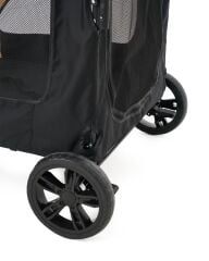 Zampa Sano Kedi ve Köpek Arabası – Köpek Puseti – Haki – 20 kg Taşıma Kapasiteli – 78×96×105 cm