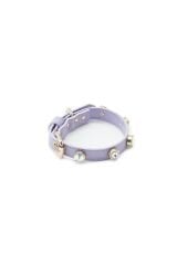 SWAROVSKİ TAŞLI LİLA BOYUN TASMASI SMALL