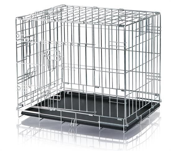 Galvanize Köpek Taşıma Kafesi S Boy