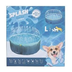 M-PETS SPLASH FİSKİYELİ YUVARLAK KÖPEKLER İÇİN OYUN HAVUZU (L)
