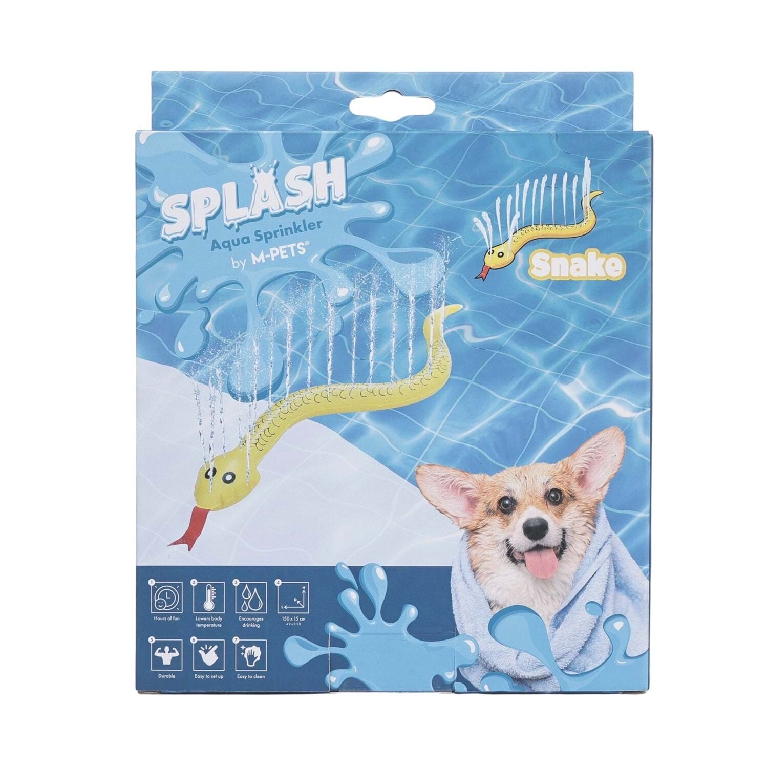 M-PETS SPLASH YILAN ŞEKİLLİ SU OYUN FİSKİYESİ