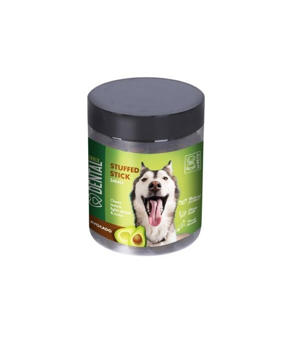 M-PETS Dental Snack Avocado Stuffed Stick Small Köpek Ödül Ürünü 170 g