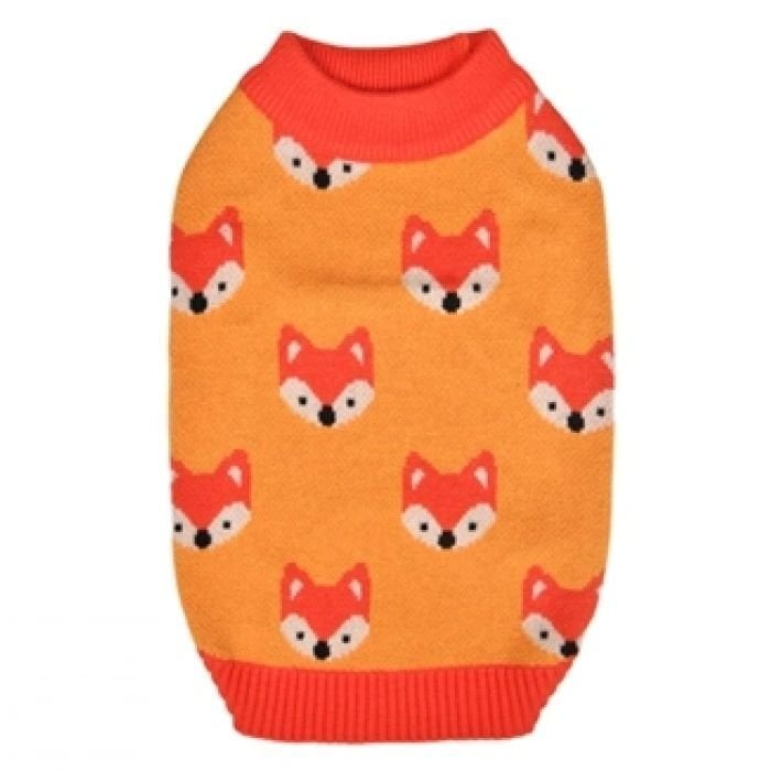 OLCHIFriends Knit kazak/ORANGE/Medium