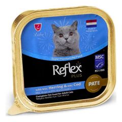 Ezme Ringa ve Morina Balıklı Yetişkin Kedi Konservesi 85 gr