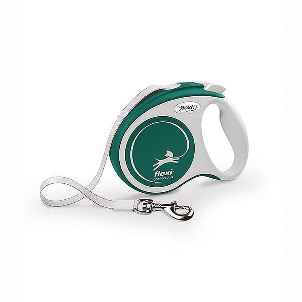 Flexi Comfort Plus S Beden Yeşil 5MT Şerit Tasma