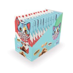 20646099 M-PETS CRUNCHY BITES BİFTEKLİ KEDİ ÖDÜLÜ 60GR