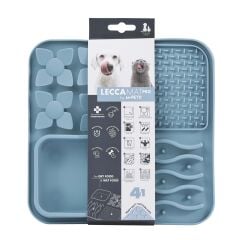 M-PETS LECCA PRO 4İN1 YAVAŞ BESLENME ve YALAMA MATI BLUE