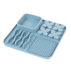 M-PETS LECCA PRO 4İN1 YAVAŞ BESLENME ve YALAMA MATI BLUE