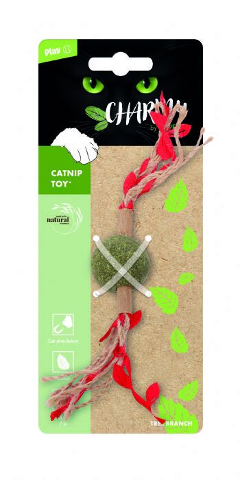 M-PETS CHARMY BRANCY CATNİPLİ KEDİ OYUNCAĞI RED