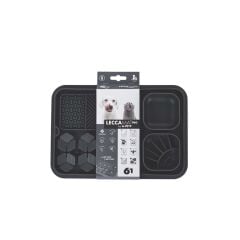 M-PETS LECCA PRO 6İN1 YAVAŞ BESLENME VE YALAMA MATI BLACK (L)